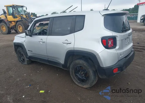 2017 Jeep Renegade Sport 4X4 from USA, damaged, VIN ZACCJBAB6HPG45635